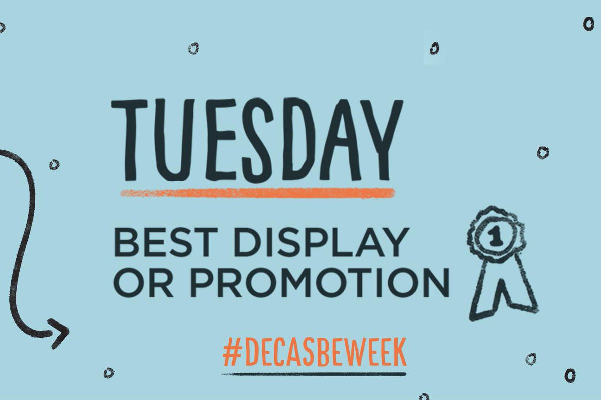 DECAInc's tweet image. Calling all PR and marketing gurus! Show us how you promote your school-based enterprise with your most creative display case, ad or promotion. #DECASBEWeek