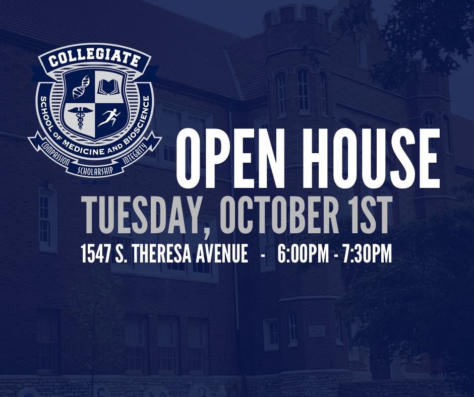 csmbstl's tweet image. Join us for our Fall Open House this evening beginning at 6PM. Our last tour will depart at 7:30PM. Staff and students will be present to share about the Collegiate experience. We hope to see you tonight!