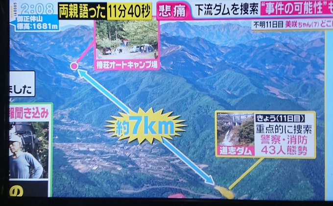 場 山梨 誘拐 キャンプ