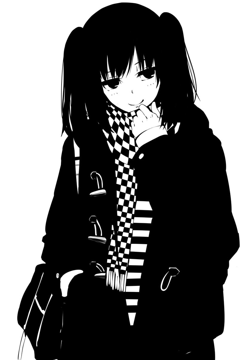 モノクロファッションたびたび描いてます。🎨🎨🎨
#新規フォロワーさん向けに過去作を上げてみる 
