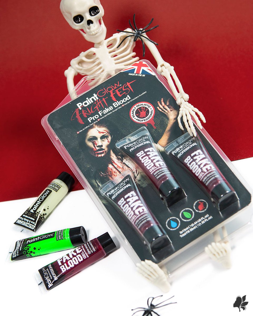 maquillalia's tweet image. Otra marca con la que puedes aprovechar para hacerte con productos para halloween 😈😈
#Paintglow tiene muchísimos sets como los que ves en foto, con sangre falsa o pinturas neón, por ejemplo.
maquillalia.com/paintglow-m-26…