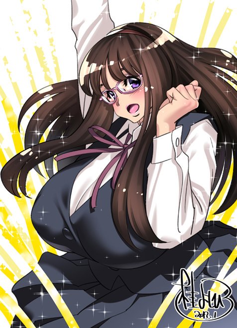 #眼鏡の日
メガネ過去絵詰め合わせ、所謂再掲というやつを^^

単行本「メガネnoメガミ」「アネマヨ」もOVA共々よろしくお願いします～!(まだ単行本化されてない娘もいますが) 