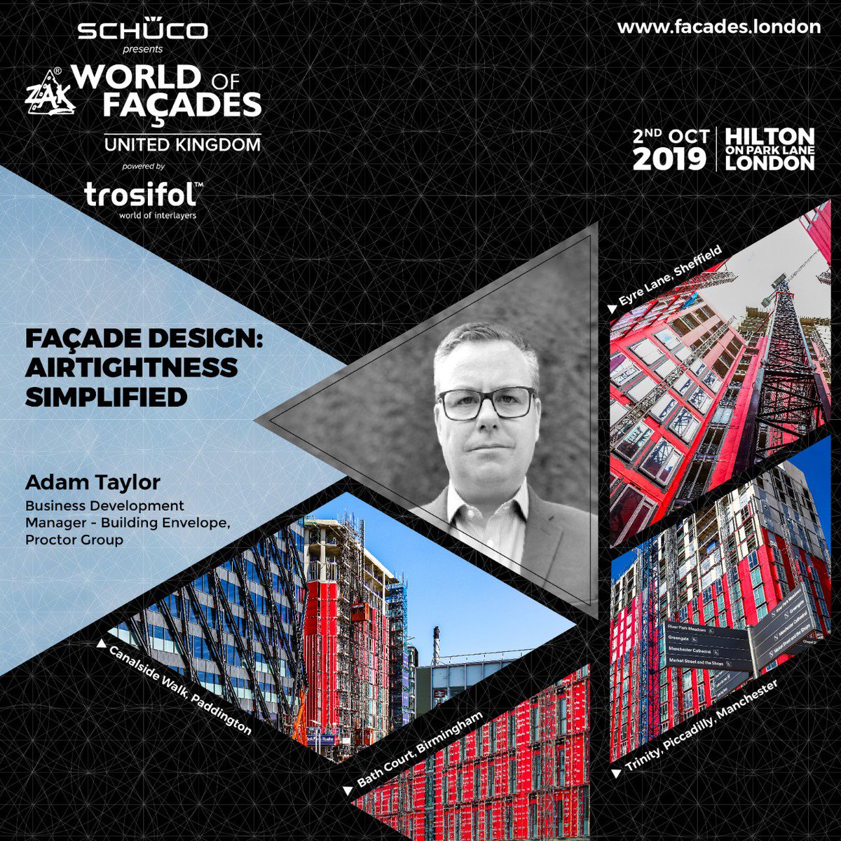 proctorgroup's tweet photo. Join APG Business Development Manager Adam Taylor at World of Facades tomorrow where he will present - PechaKucha 20x20: Façade Design: Airtightness Simplified @zakwof Register here:
https://t.co/iYFELn1tFt
#Wraptite #Airtightness #Wrapitred https://t.co/GtRGglMeRH