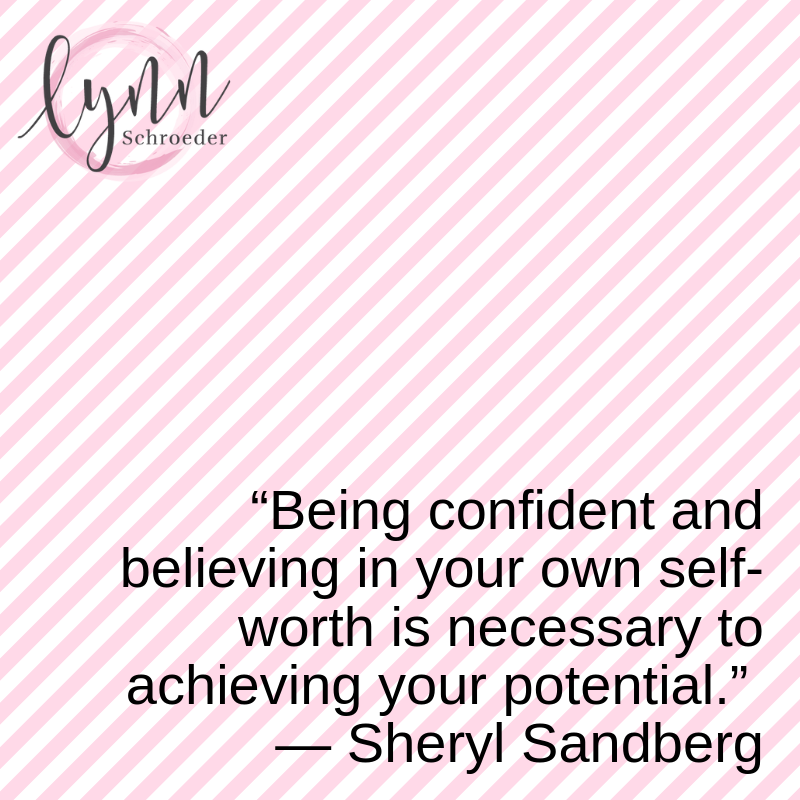 Confidence looks really good on you!  You should wear it  more often!  :)

#confidence #confidencemindset #selfesteem #lynnschroeder