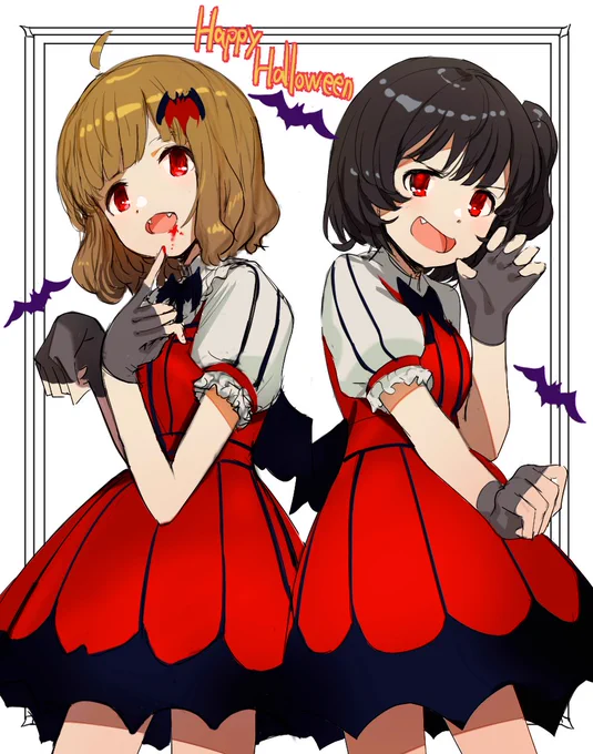 プチヴァンパイア
#ミリシタ
#周防桃子
#中谷育 