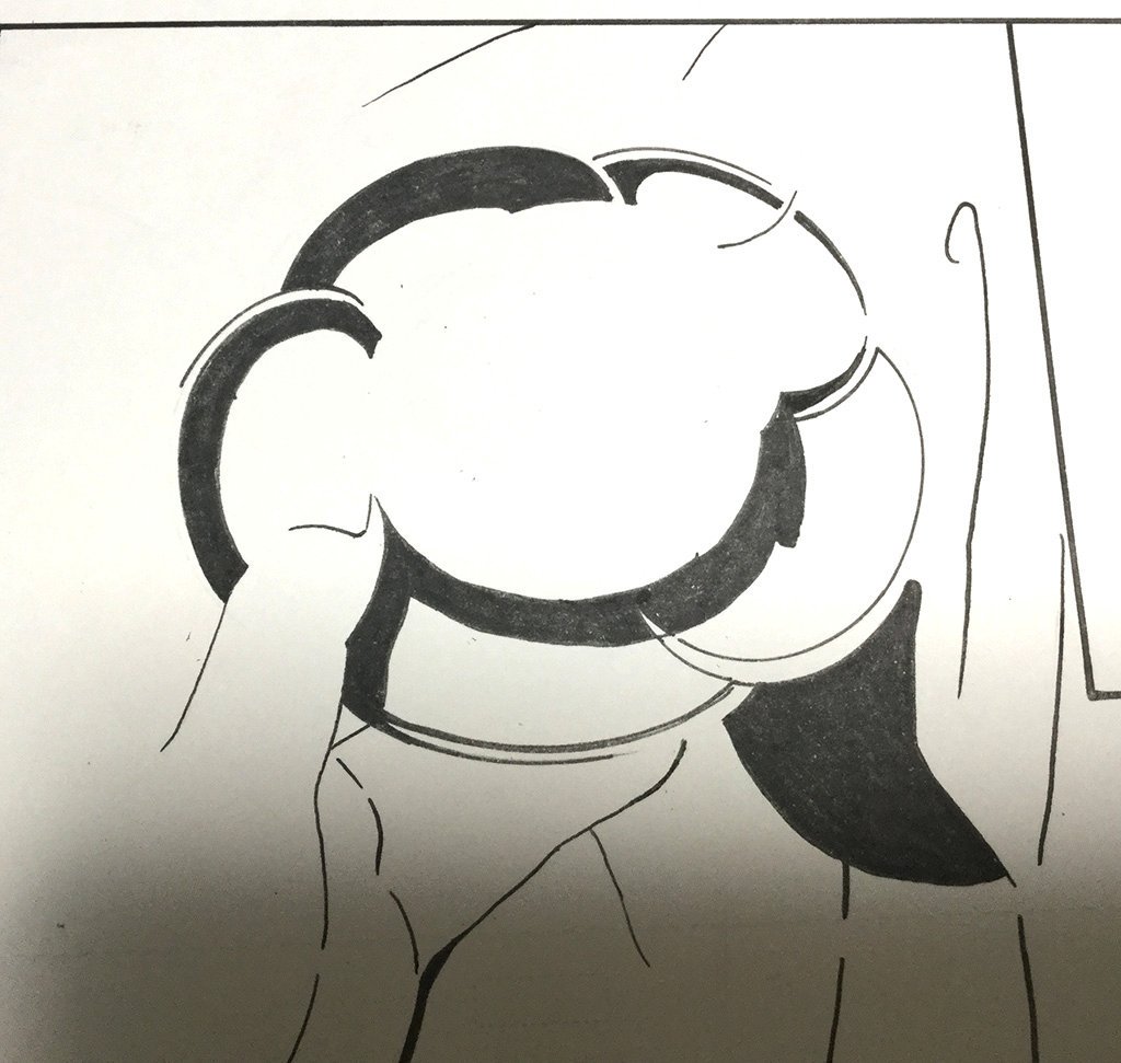 【制作過程】「#てだれもんら」P32 、3コマ目
鉛筆下書きにペンを入れる→消しゴムをかけて不安になる→外から攻めてみかんの形を出す→おみかんゼリーっぽくしようともがく(完成)
amazon→…
