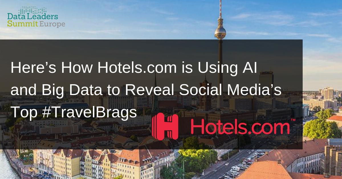 dataconferences's tweet image. Here’s how Hotels.com are using AI and Big Data to reveal Social Media’s top travel trends
#data #dataanalytics #datamanagement