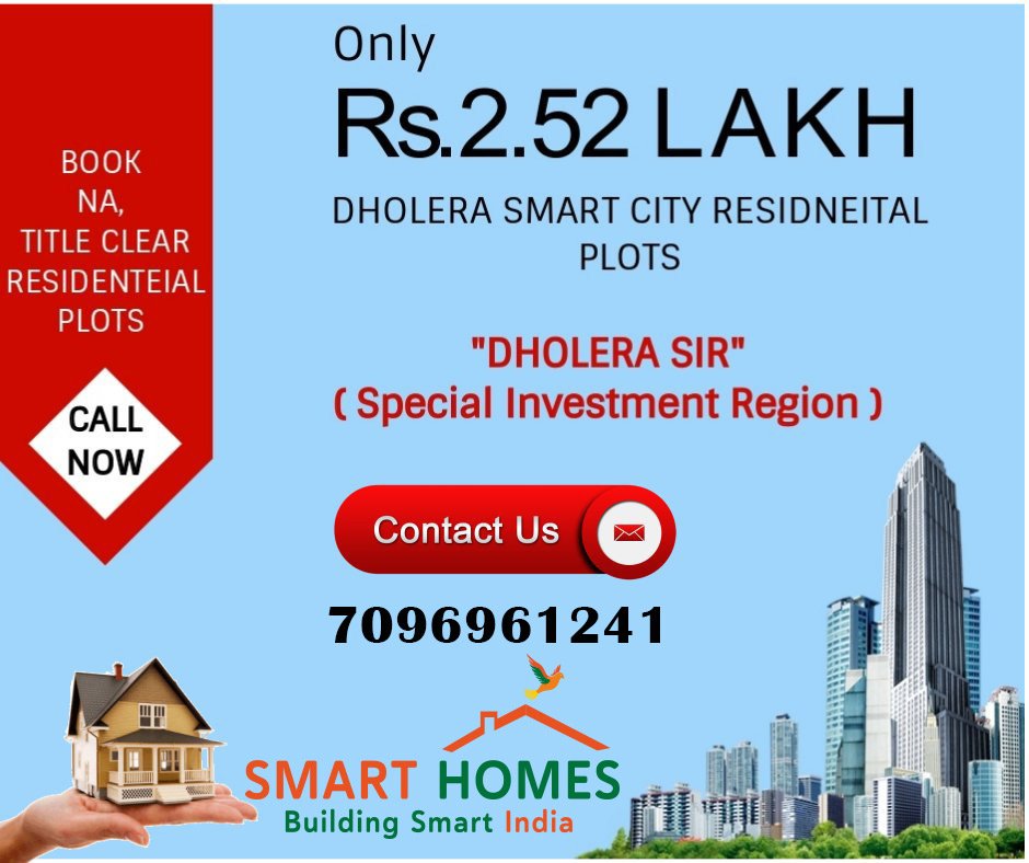 DSCPhase4's tweet photo. #Booking Open Now for #Plots @ SmartHomes Infrastructure : Town Planning 2 (TP2) DHOLERA SIR

Bumper Offer : 10% #DISCOUNT / Zero Down Payment / Interest Free EMI Available in this Navratri!!!

For more information Contact Us On : 7096961242

#TP2DHOLERASIR #Townplanning2 https://t.co/Dw0Aq5PRwe
