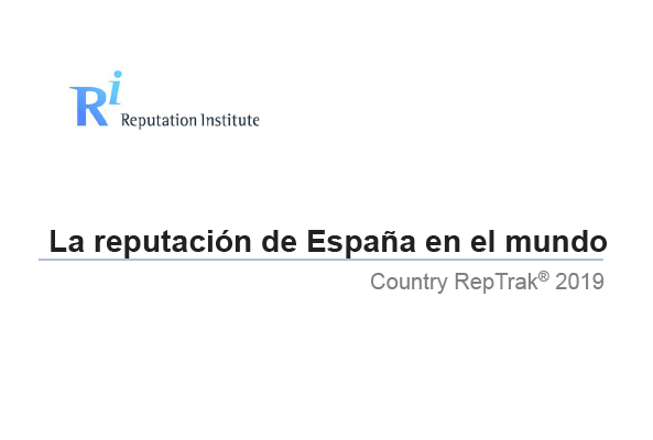 rielcano's tweet photo. 🇪🇸 La reputación de España en el mundo. #CountryRepTrack 2019
🆙 España sube dos puestos respecto al año pasado | #imagen_España
Ya disponible los resultados de 2019 del informe elaborado junto a @Reputation_Inst aquí ⤵️
https://t.co/oFExpqmDak https://t.co/hrAz06ls9x