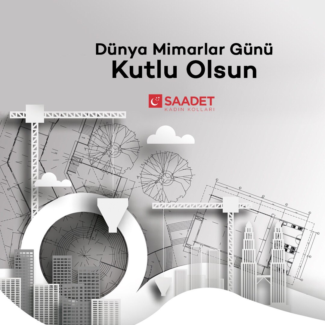 "Şehri imar ederken nesli ihya etmeyi ihmal ederseniz, ihmal ettiğiniz nesil imar ettiğiniz şehri tahrip eder." 
Bu doğrultuda mimarlığın dünya ve insanlık için önemini bir kez daha hatırlatır #DünyaMimarlıkGünü 'nü kutlarız.