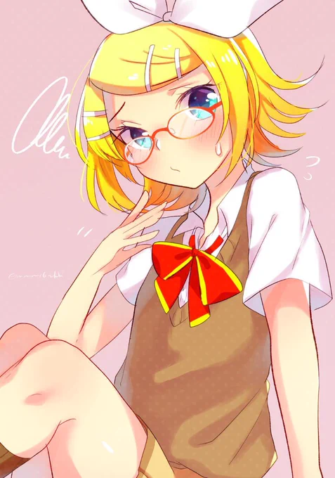 #メガネの日 最近描いたウェアリンちゃん 