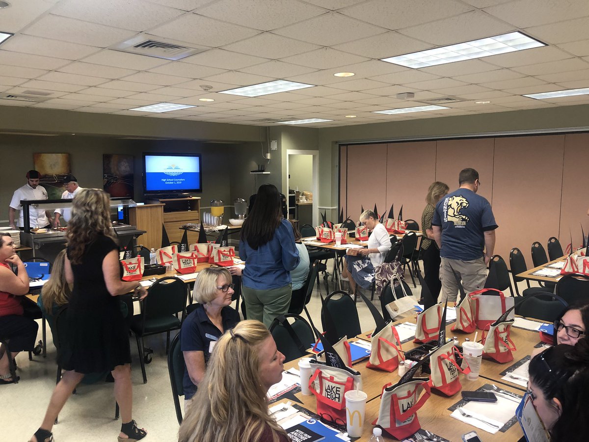 Thank you <a href="/LakeTechCollege/">LakeTechnicalCollege</a> for hosting our high school counselors this morning. We are excited about our great day of learning! 
<a href="/frances_celis/">Frances Celis</a> <a href="/MartaCRamirez1/">Marta C Ramirez</a> <a href="/DanielsKathlene/">Kathlene Daniels</a>  @KatiPearson <a href="/ReichJohnsl/">Lynnie</a> <a href="/kimworkbrown/">Kim</a> <a href="/RatterAngela/">Angela Ratter</a> <a href="/LynneaWeissman/">Lynnea Weissman</a> <a href="/LeslieNoble2021/">Leslie Noble</a> <a href="/hippers56/">robin hipps</a>