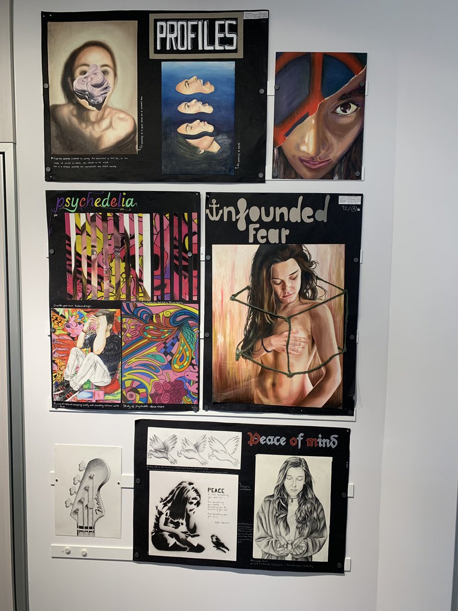 stuartrolland2's tweet photo. Amazing artwork @Hastings_School new Nexus campus! With Linda Carruthers art maestro and deputy head and students. Also HT Neil, Simon C Beth and Mags K. #cognitaway https://t.co/SJjgsYZ9ZT
