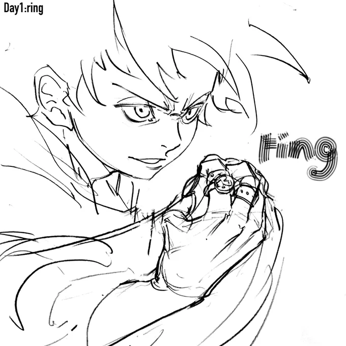 Inktober Day1:ring 