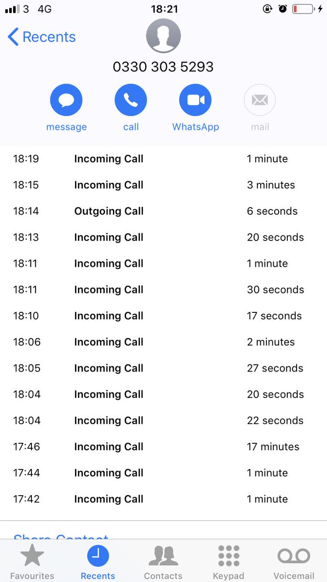 ktwazzer's tweet photo. Just had the best most patient service from @O2 the man deserves a medal leaving @ThreeUK because of poor signal this is how many times my signal cut and he had to call me back..Embarrassing for @ThreeUK https://t.co/9QwB6DdRnU