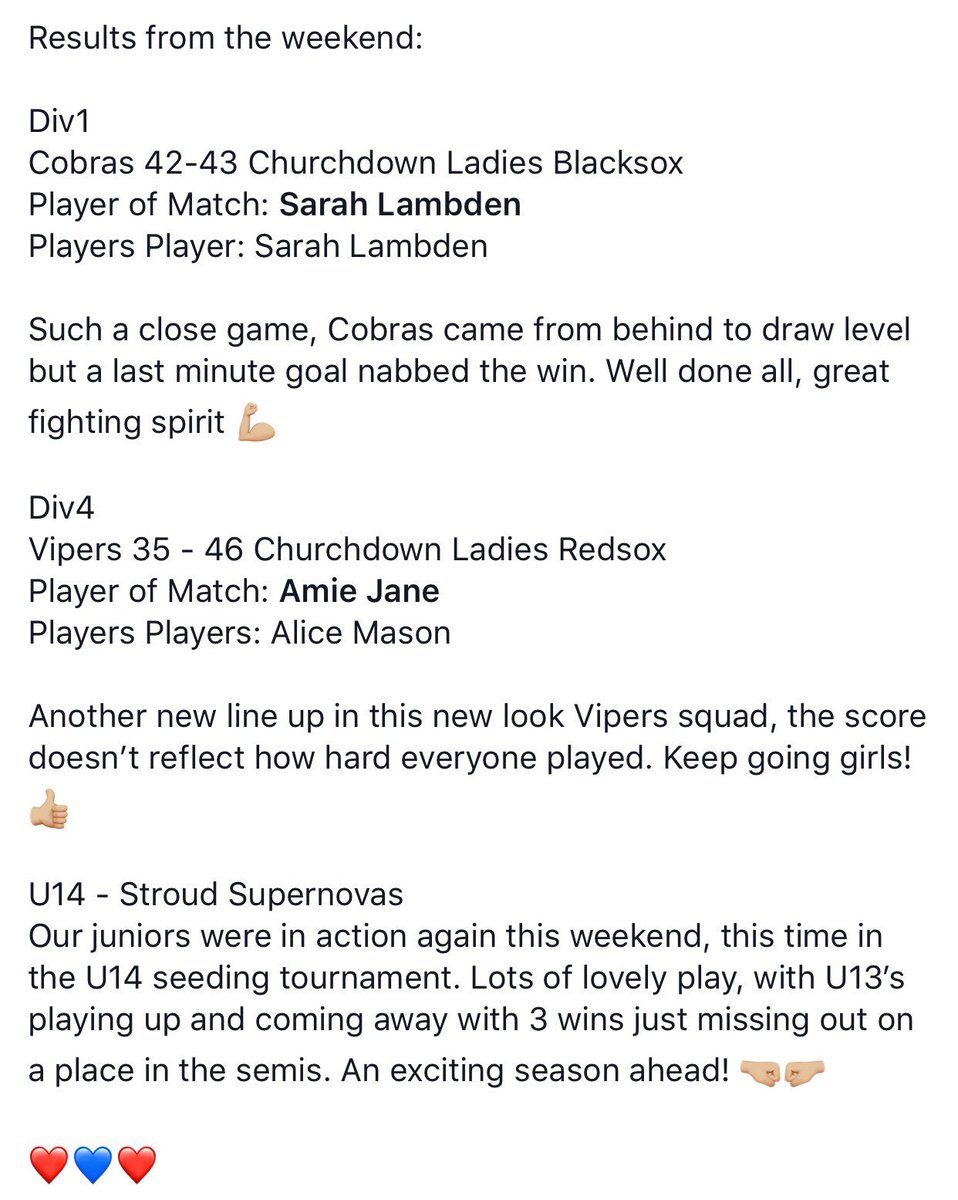 #Netball #SLNC ❤️💙