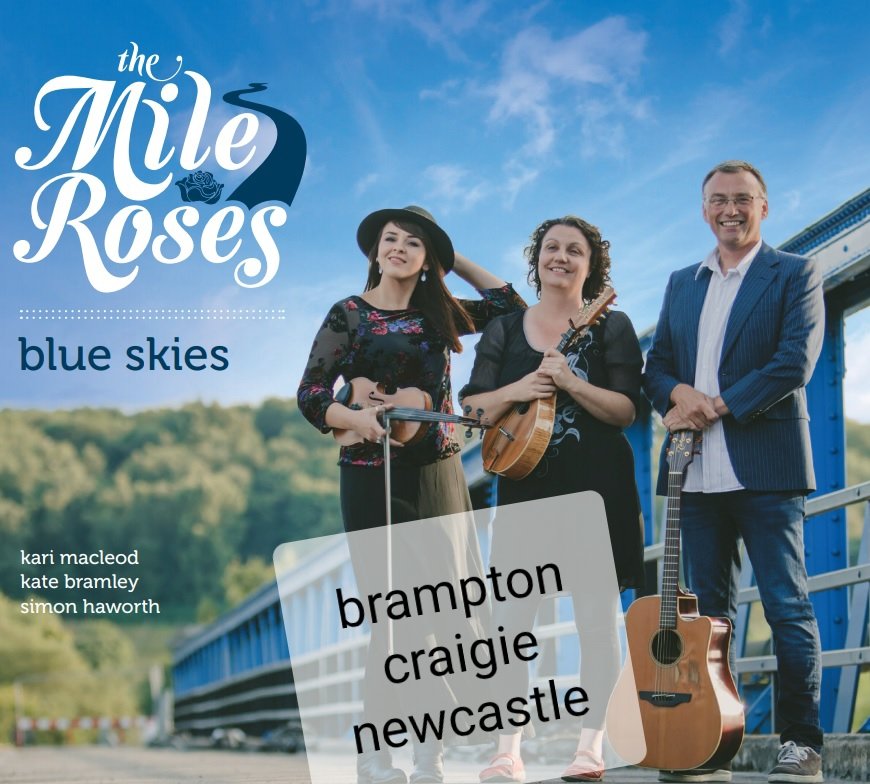 themileroses's tweet image. We're in #Brampton #Cumbria, #Craigie #Ayrshire and #Newcastle this weekend. Details here themileroses.com/gigs.html See you there!