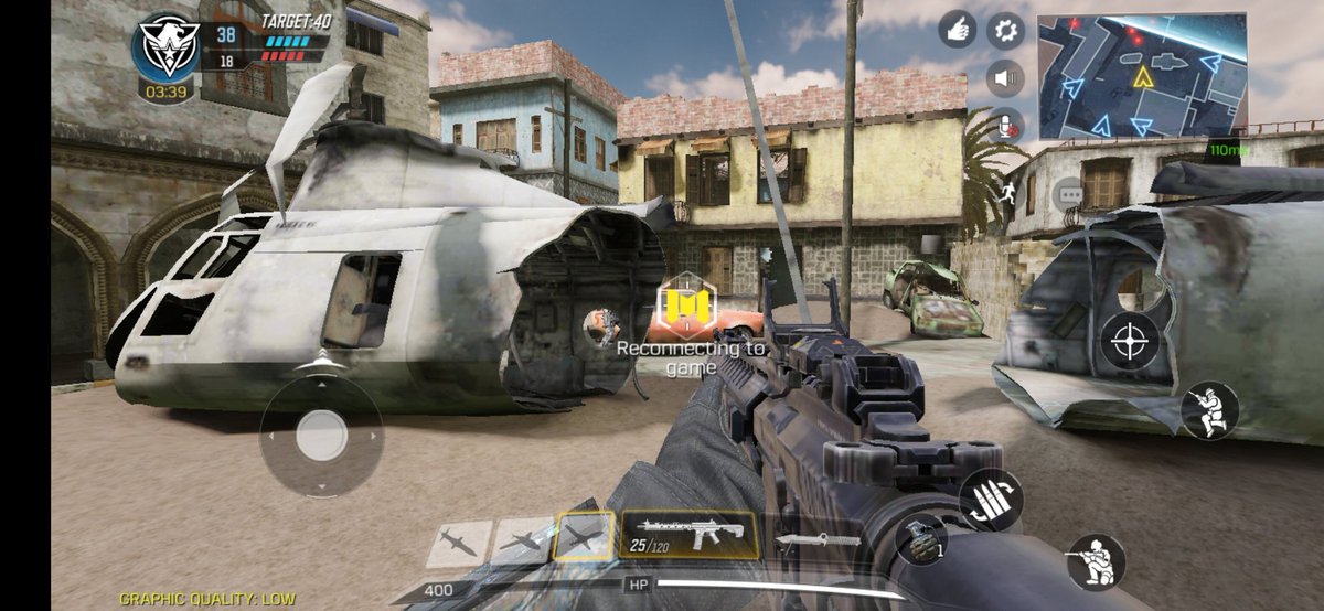 CODWarfareForum's tweet image. Finally got it working then this happens lol #codmoblie