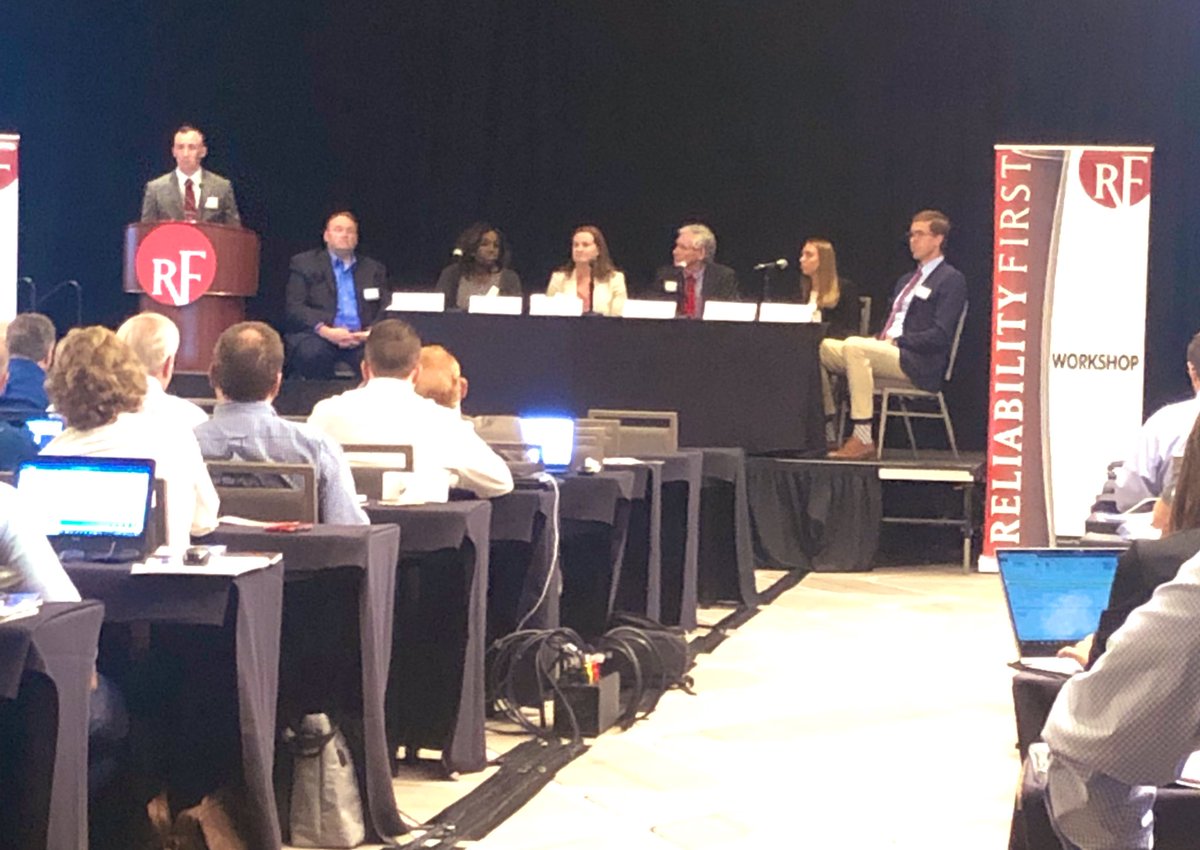 RFirst_Corp's tweet photo. Exploring Grid Transformation today with a NERC keynote, presentations from industry experts and our RTOs, and a panel session to discuss this complex topic with multiple perspectives. We’re hoping to further a holistic view and encourage community solutions. #RFWorkshop https://t.co/GChdODL5Z5