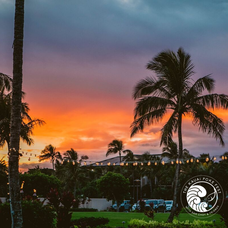KoloaLanding's tweet photo. ANNOUNCEMENT: We are excited to announce the first annual #kauaipokefest with #SamChoy & friends on Saturday, November 2nd at Koloa Landing Resort! To learn more or purchase tickets visit https://t.co/c7G8dqImER. Proceeds will be donated to Habitat for Humanity. https://t.co/29qP4YGnrn