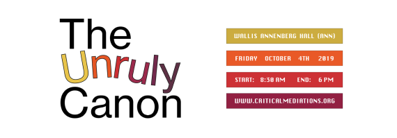 This Friday <a href="/USCAnnenberg/">USC Annenberg</a>: the second annual Critical Mediations conference! Founded and organized by our brilliant doctoral students. Join them: criticalmediations.org/schedule/