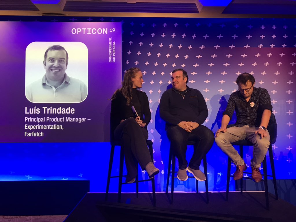 positmarket's tweet photo. “#Experimentation removes risk. Not experimenting costs even more” Luis Trindade @farfetch #OpticonEurope https://t.co/fBKSuvAVC6