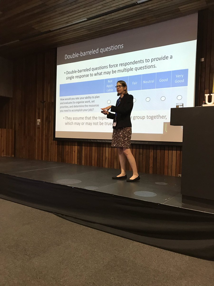 maidelrio's tweet photo. Excelente ejemplo de pregunta múltiple de Jean Fox en #uxlat2019 https://t.co/yfmjNM1NEK