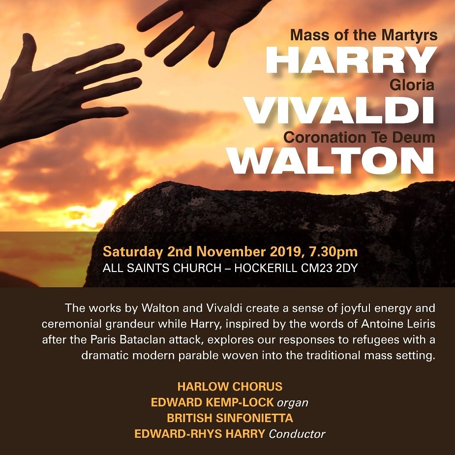 harlow_chorus's tweet photo. @ClassicalToday @ClassicFM @demercchamberch @BSinfonietta @iss_org_uk @yourharlow @WhatsOnBS @TICBS @stortfordhour @BizStortford 

Please retweet and share our fabulous concert. Tickets on sale now
https://t.co/XGNcJY8sL9 https://t.co/qSReE8VvHR
