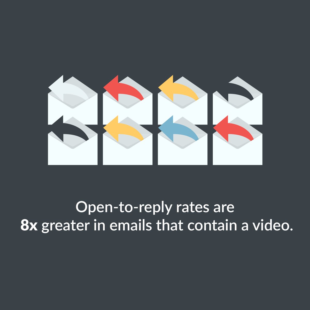 Having a hard time getting a reply to your emails?  Have you considered including a video in your email?

#videomarketing #animation #illustration #digitalmarketing #contentmarketing #video #2danimation #explainervideos #marketing