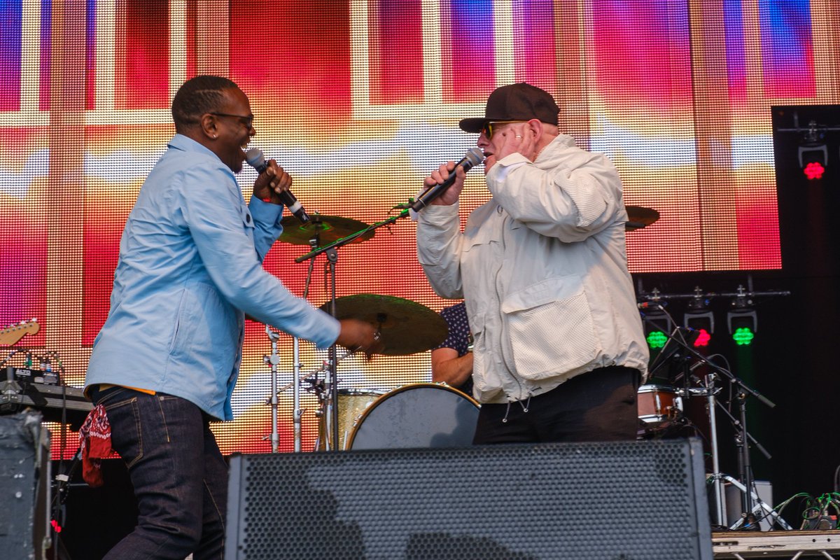 Who saw Black Grape on Saturday at #coolbritannia2019? Hands up if you think they were Epic! 😎