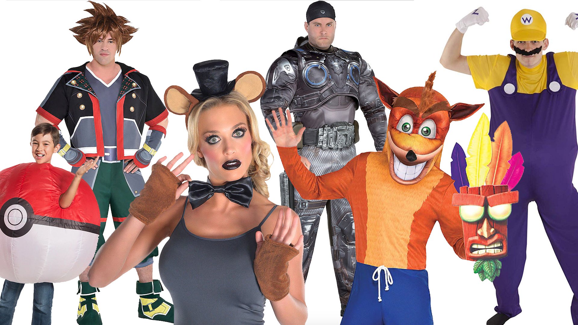 Famous Video Game Characters Costumes