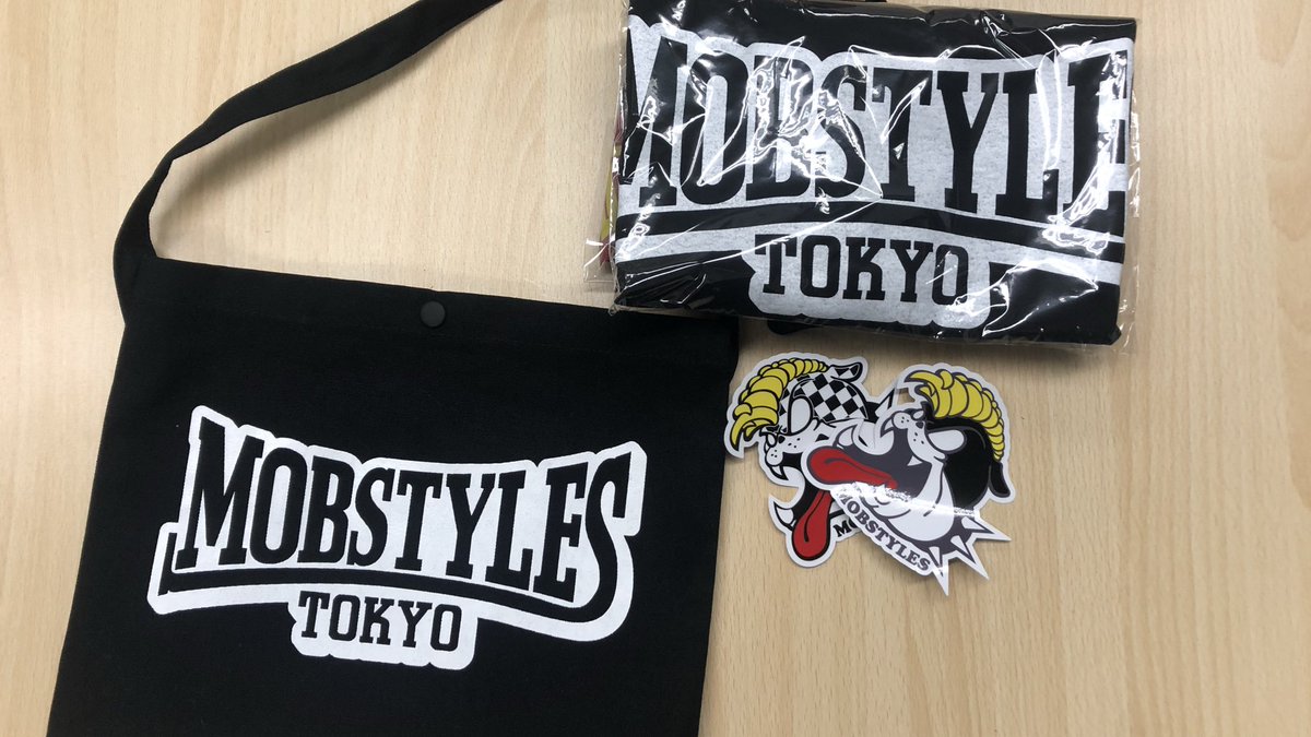SummerofYouth22's tweet photo. MOBSTYLES様より
Tシャツ、サコッシュ、ステッカー をいただきました!
#MOBSTYLES
#Tシャツ
#サコッシュ
#ステッカー
#THR2019 https://t.co/Ti4Rhwzuhl