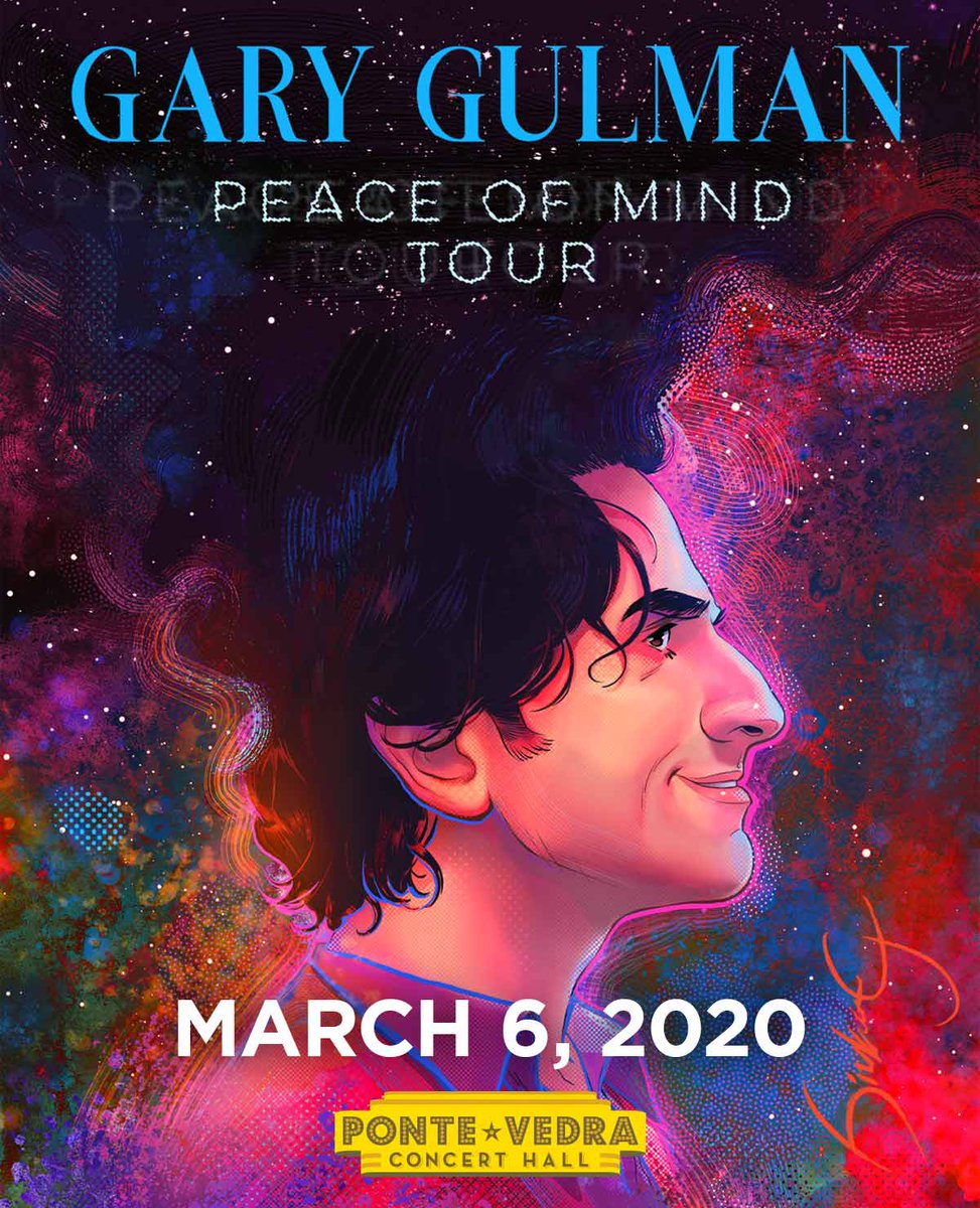 NEW SHOW ANNOUNCEMENT! Comedian @GaryGulman is returning to the @PV_ConcertHall with his 'Peace of Mind' Tour on Fri March 6, 2020! Tickets go on sale on Fri,, Oct. 4 at 10am! Also, don't miss the premiere of his new @HBO special 'The Great Depresh' this Sat. Oct. 5!