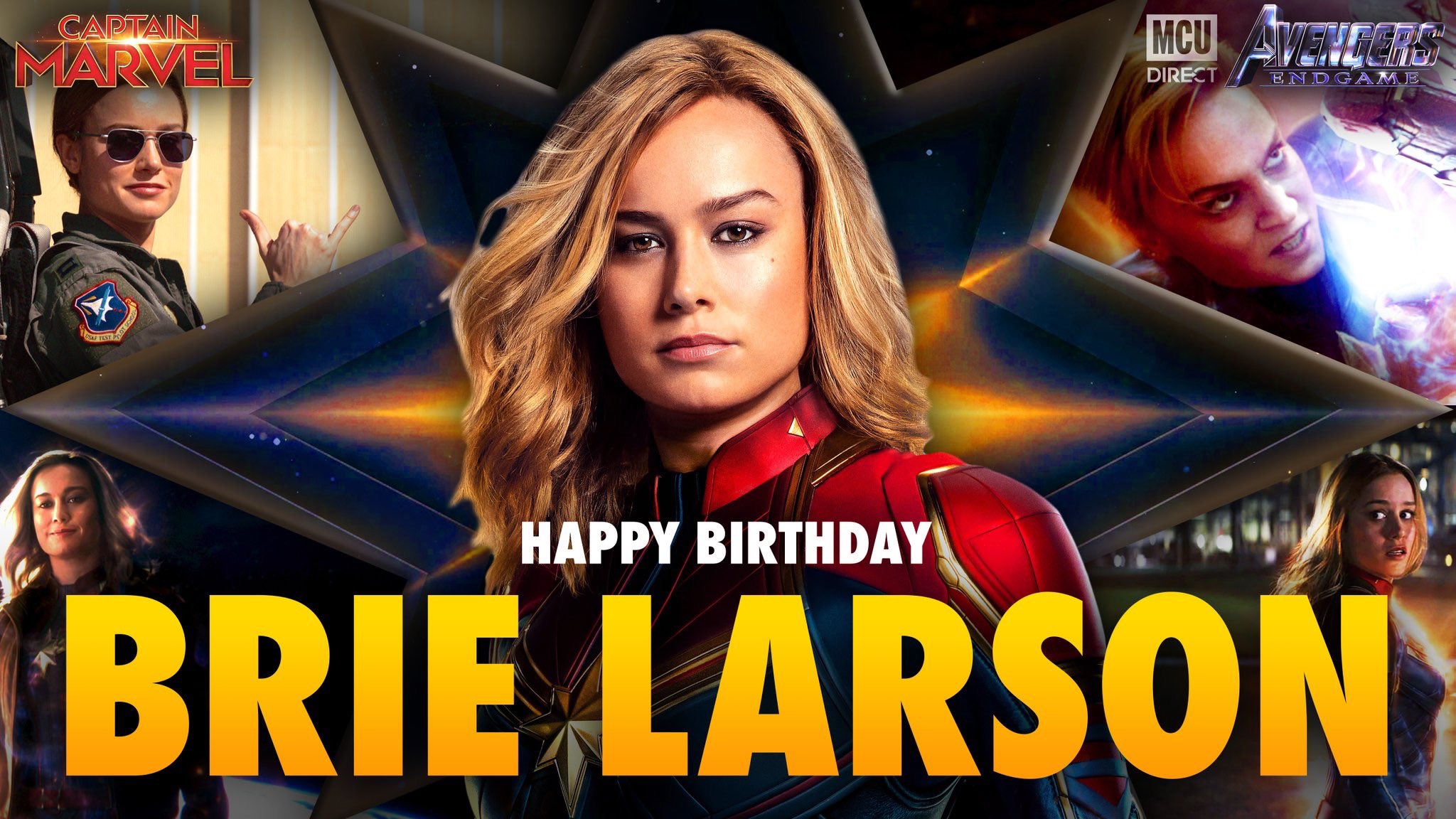 HAPPY BIRTHDAY to the Queen herself, Brie Larson! I can t wait to meet her in just 11 short days!!!   