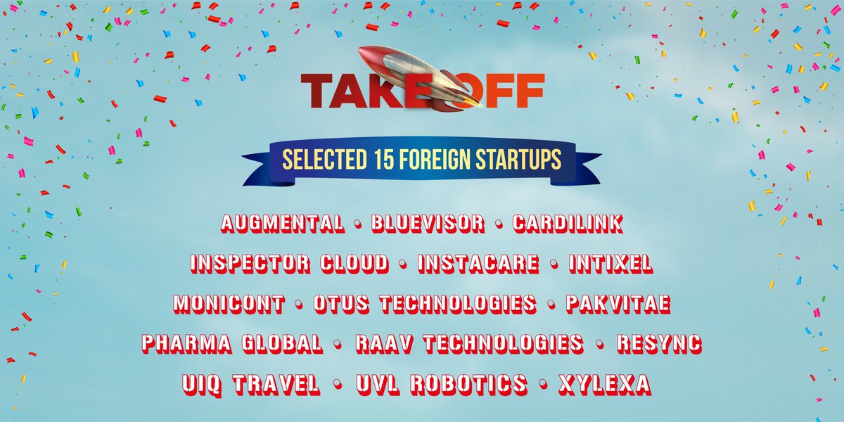Meet our 15 selected Turkish and foreign startups🎉🎉