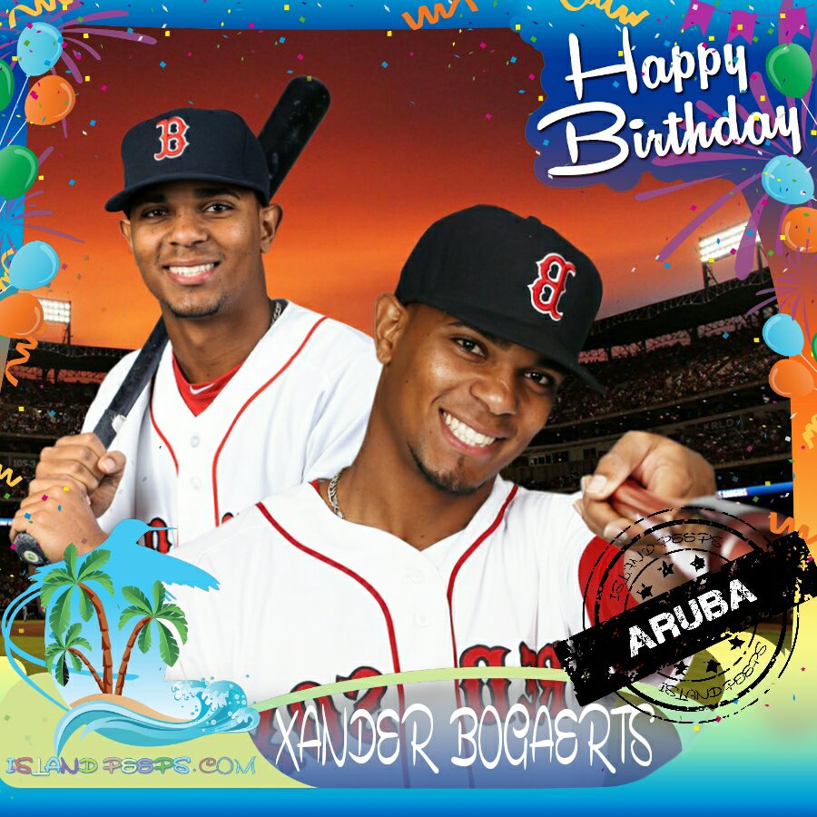 Happy birthday my prince. 27 years of Xander Bogaerts everyone. Let s celebrate. 