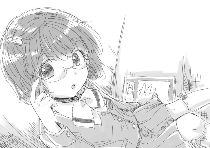 すべりこみメガネの日。
※8月ではなく10月です!

#メガネの日 