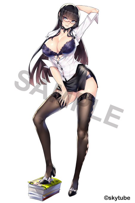 でも自分が描いたメガネお姉さんの立体化ならあるよ skytubeさんの綾女です! 