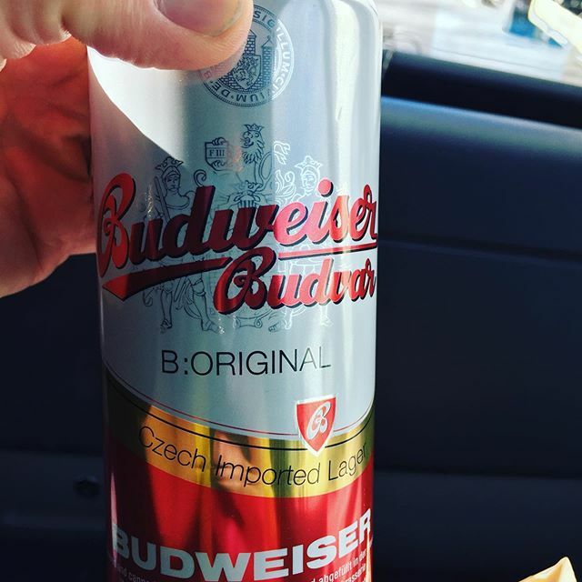 LordsOfTrident's tweet photo. The ORIGINAL Budweiser from the Czech Republic. Yes - it’s FAR BETTER than the American version. #tridentour #highwayschnitzel https://t.co/SMVBg3lJIc https://t.co/2jwLXBT7Fu