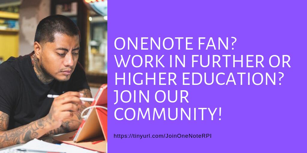 OneNoteRPI tweet picture