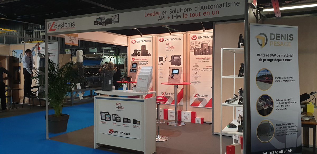 PLSystems's tweet photo. 🎉1er jour du salon #VRACTECH le Mans ! Notre équipe vous attend Stand K5 -  Hall D 
#salon #Industrie40 #AutomaticSystem #automate @sepemindustries @VRAC_TECH_EXPO https://t.co/lx4zk8blj0