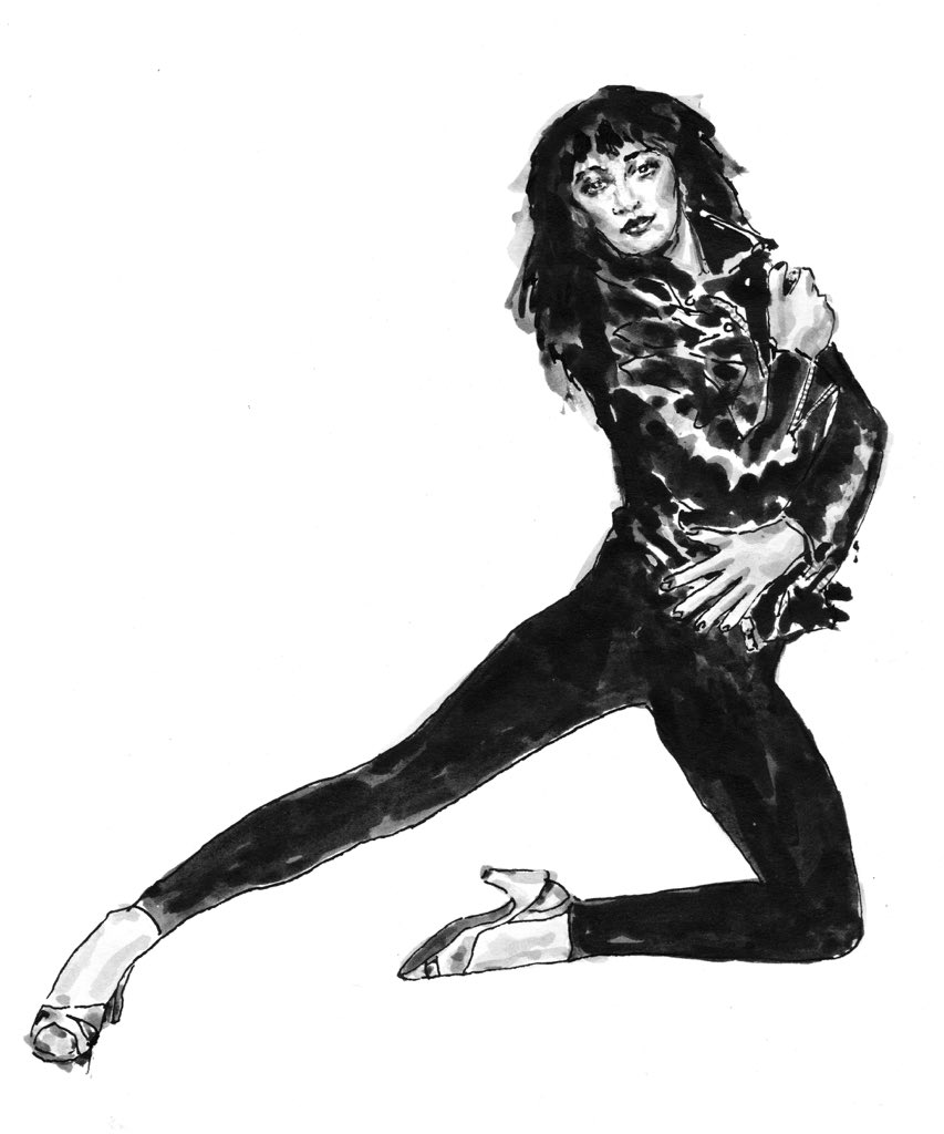 Inktober Day 1. Hell Bent For Leather. Kate Bush.
I’m doing <a href="/inktober/">Inktober</a> again this year and decided not to follow the official prompts. Instead I’m doing a personal project called “Hell Bent For Leather”
#ink #inktober #katebush #hellbentforleather