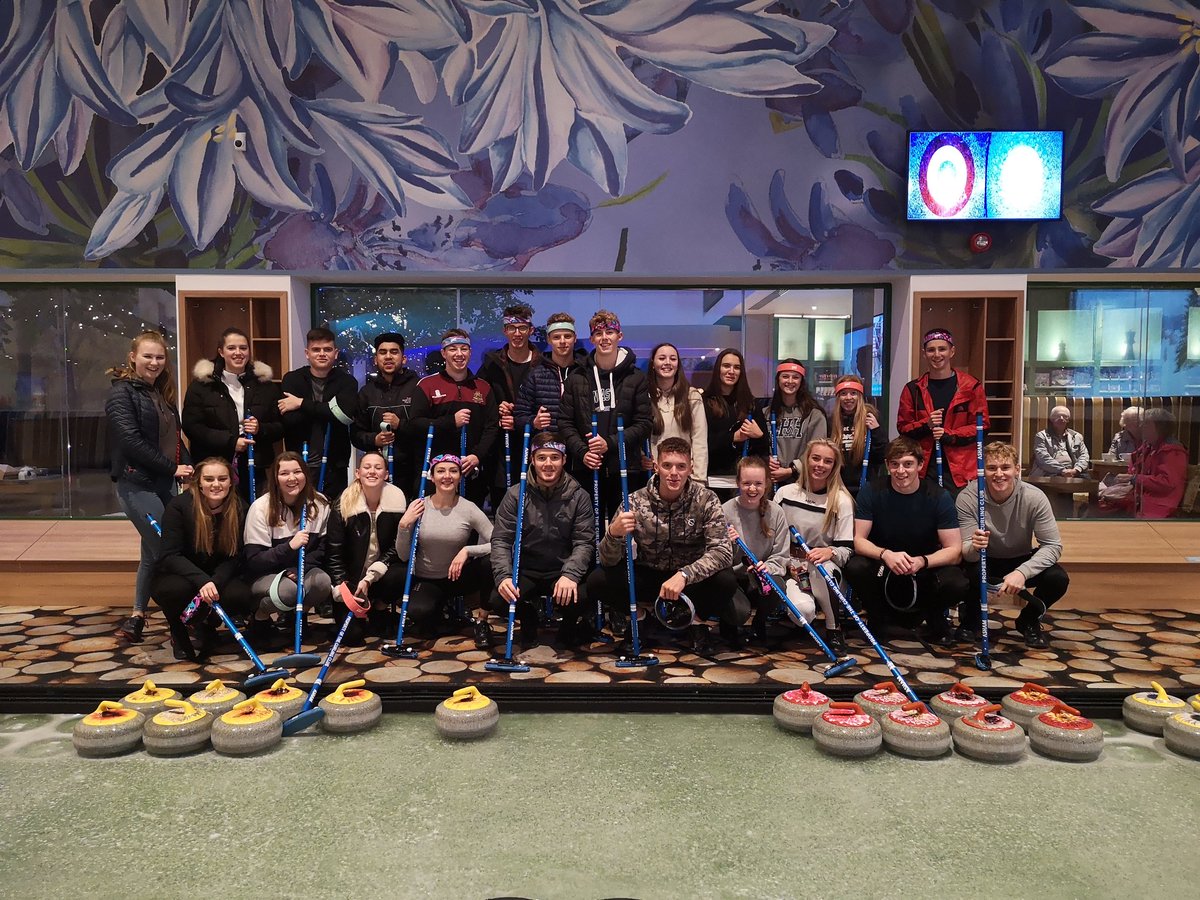 mgswainson's tweet image. Great activity day out #curling @TheFlowerBowlEC with our new @LU_SportsExSci @LancasterUni students. Something new, something different, lots of banter, teamwork and some healthy competition of course! Thanks to @DrSarahPowell1 for organising 👍🏻 
#PerformancePerfected