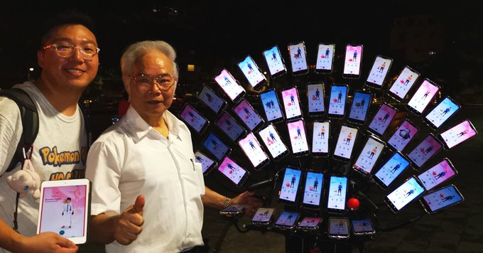 ポケモンgo 前代未聞 台湾の複垢じいさんの現在の端末数が判明ｗｗｗｗｗｗｗｗｗｗｗｗ ポケモンgo攻略まとめ速報