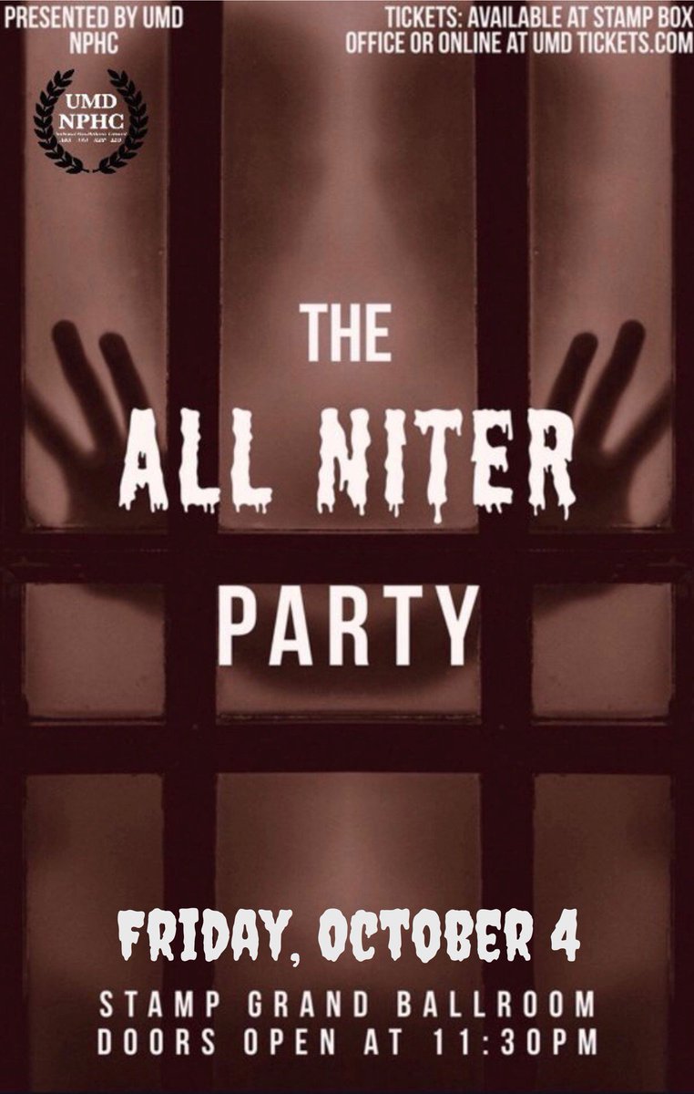 UMD NPHC tweet media