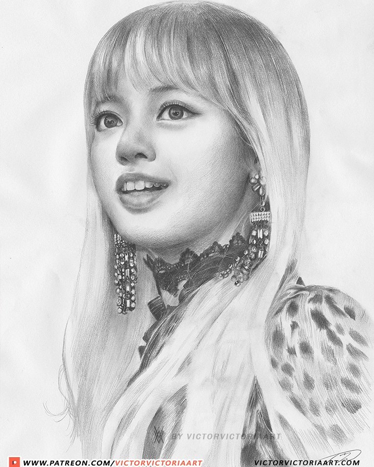 Design For Life 23  Lisa Blackpink art