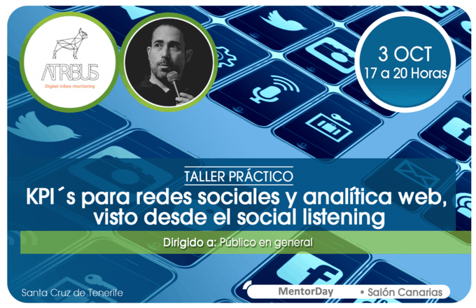 TipiCampOnline's tweet photo. GRAN #EVENTO de #Marketing #CanariasDigital
3a Ediciรณn dedicada a #RedesSociales
๐
3 octubre de 17 a 20h TALLER
๐ Miguel รngel @atribuES
Si no te puedes desplazar a #Tenerife adquiere tu #STREAMINGPass por 5โฌ en:
๐https://t.co/agBqME7HqC https://t.co/CanP8hpipS