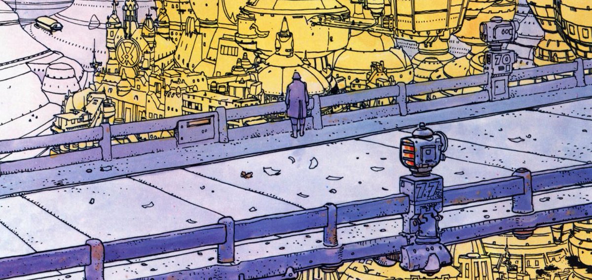 @AlienAnthology He also co-wrote with Moebius "The Long tomorrow" that became one of the inspirations  for Ridley Scott's Bladerunner... And worked on Jodorowsky's Dune. Talk about legacy! 