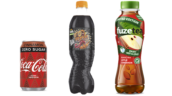Extra lekker tijdens de donkere dagen: de nieuwe limited edition smaken van Coca-Cola, Fanta en Fuze Tea! Ontdek ze snel: CokeURL.com/limited-editit…

#limitededition #nieuw #winter #cinnamon #darkorange #wintertea