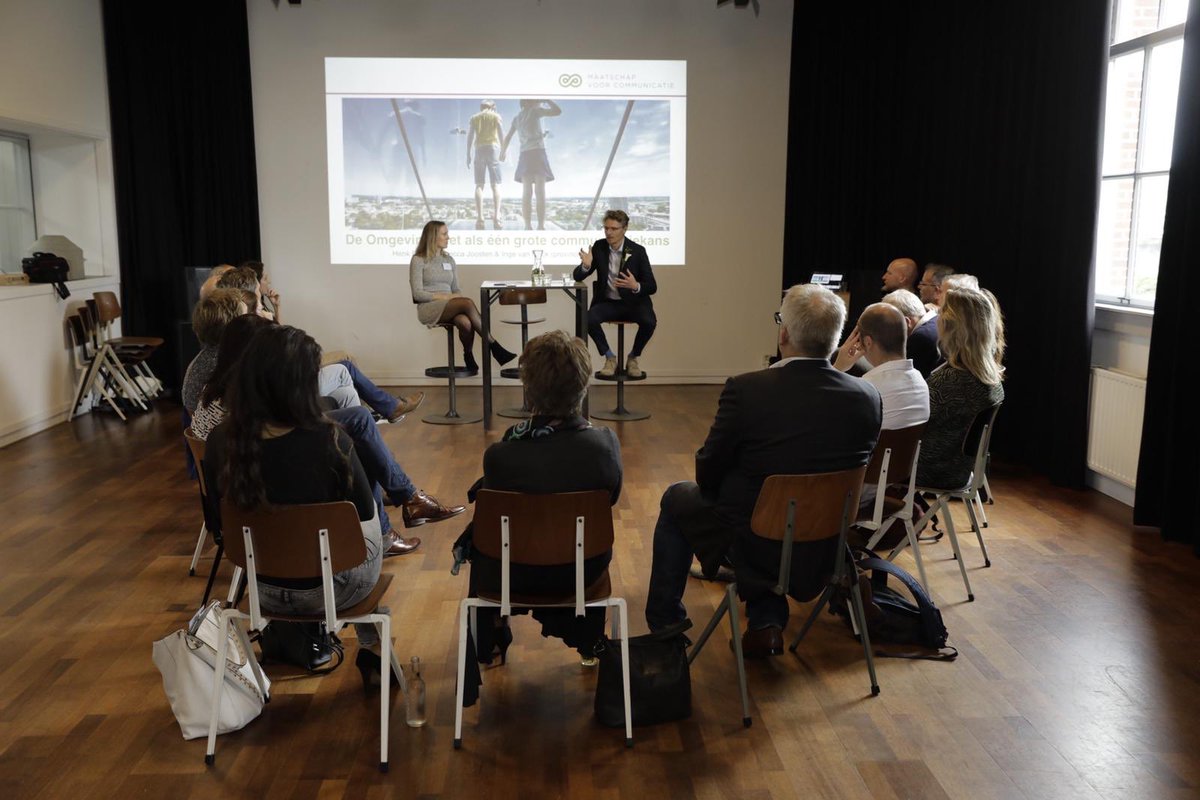 In de Fasterclass van <a href="/hbuis/">Henk Buis</a> @RebeccaJoosten en Inge staat de omgevingswet 🍃 als communicatiekans centraal. Wat zijn kansen voor communicatieprofessionals? #omgevingsvisie #omgevingswet #communicatie